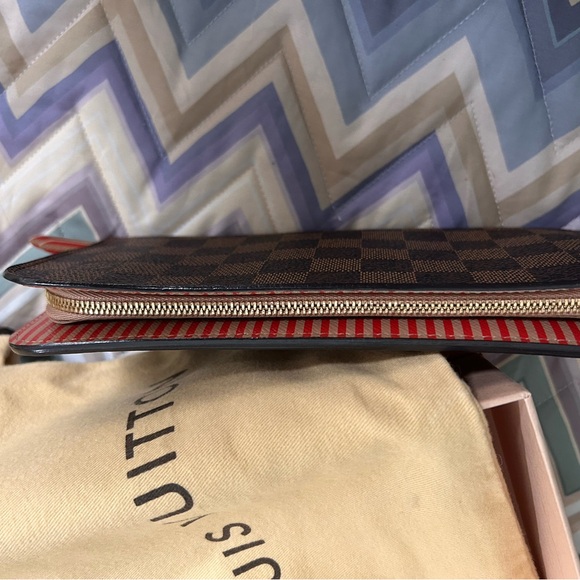 Louis Vuitton Damier Ebene Trunks & Locks Sarah Wallet - Picture 11 of 15